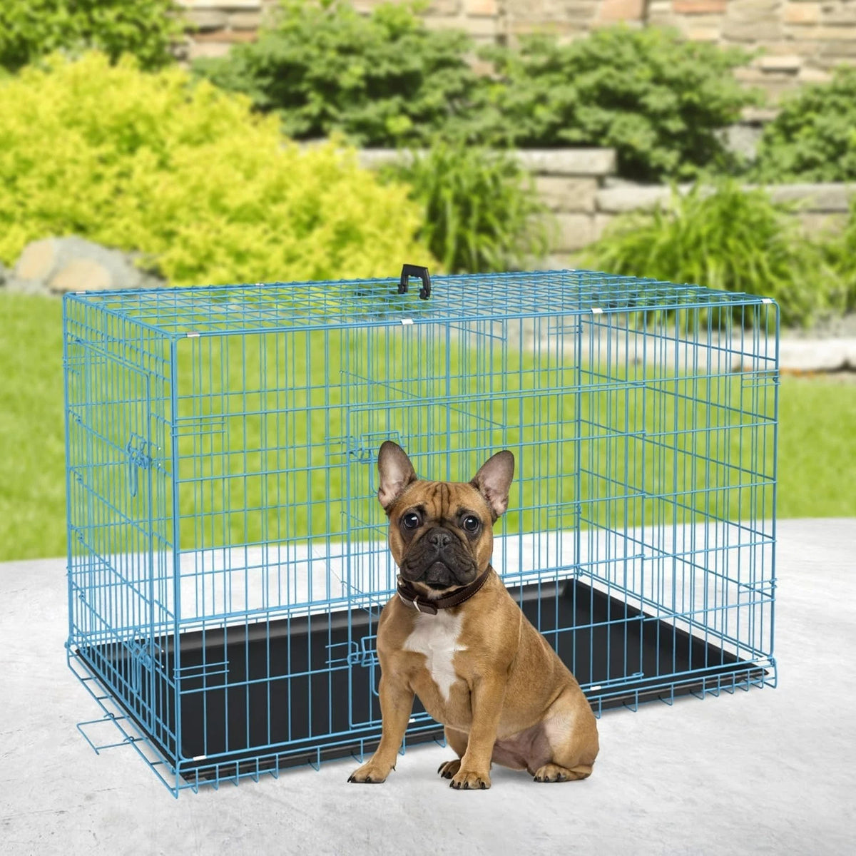 18,24,30,36,42,48 Inch Dog Crates for Large Dogs Folding Mental Wire Dog Kennels