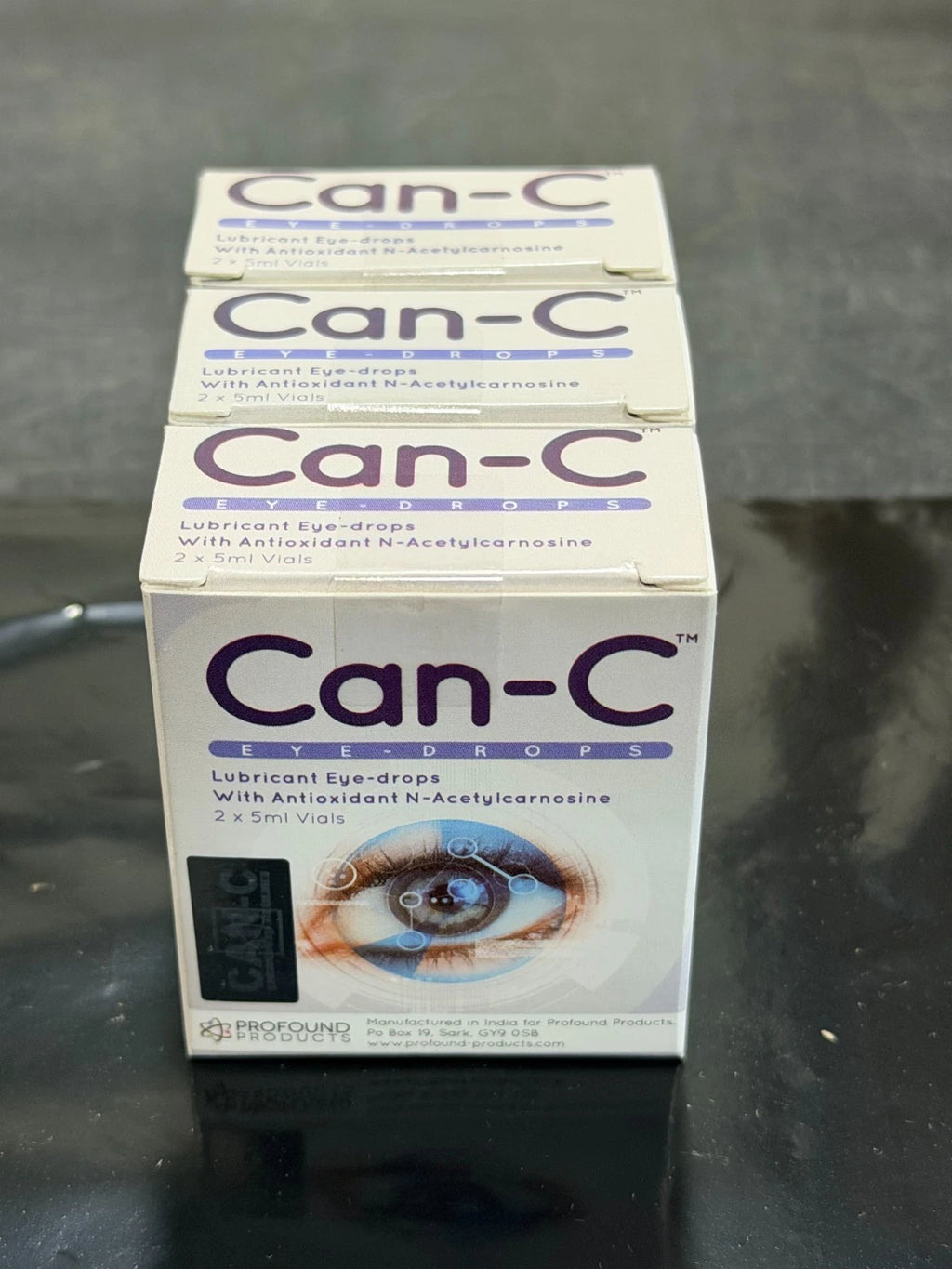 Pack of 3 Can-C Eye Drops New and Latest products (EXP. Date : 10/2027 )
