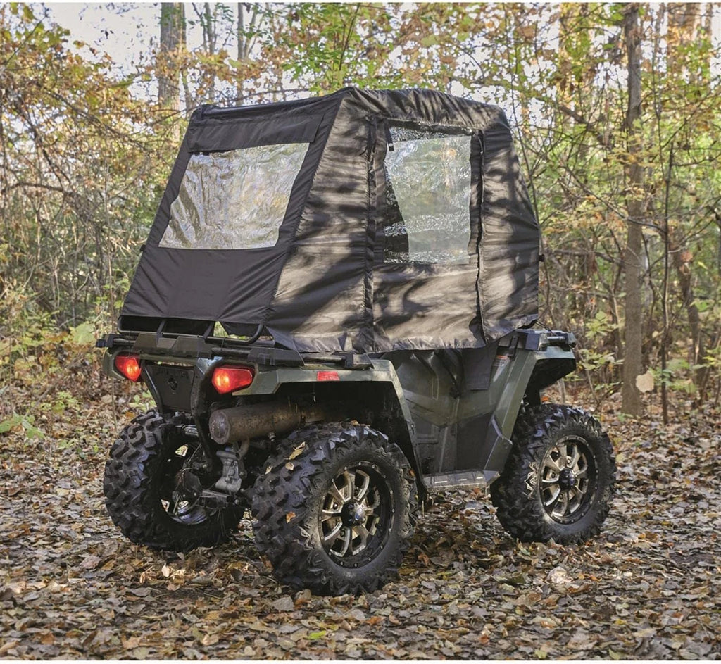 New Durable ATV Cab Enclosure Cabin Cover Heavy-Duty Outdoor All-Weather Black