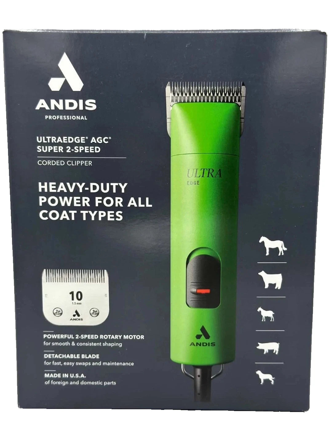 Andis UltraEdge Super Detachable Blade Dog Clipper