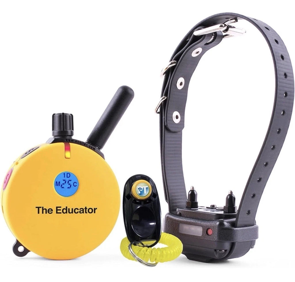 Educator ET-400 Remote Dog Training Collar Yellow by E-Collar Technologies
