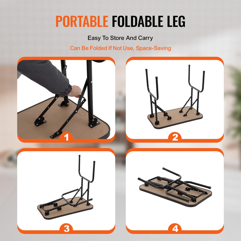 Uimoso Pet Dog Cat Grooming Table Arm with Clamp 32'' Foldable Adjustable Height