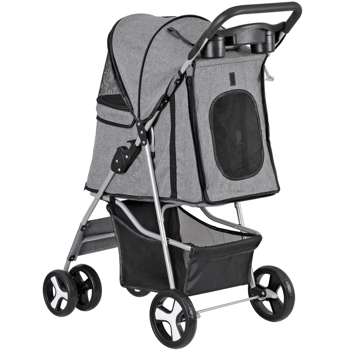 Pet Stroller for Medium Small Dogs Foldable 4 Wheels Dog Strollers Lightweight