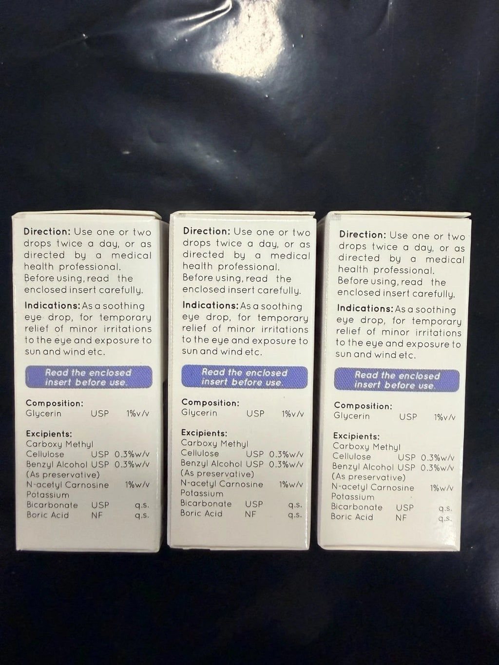 Pack of 3 Can-C Eye Drops New and Latest products (EXP. Date : 10/2027 )