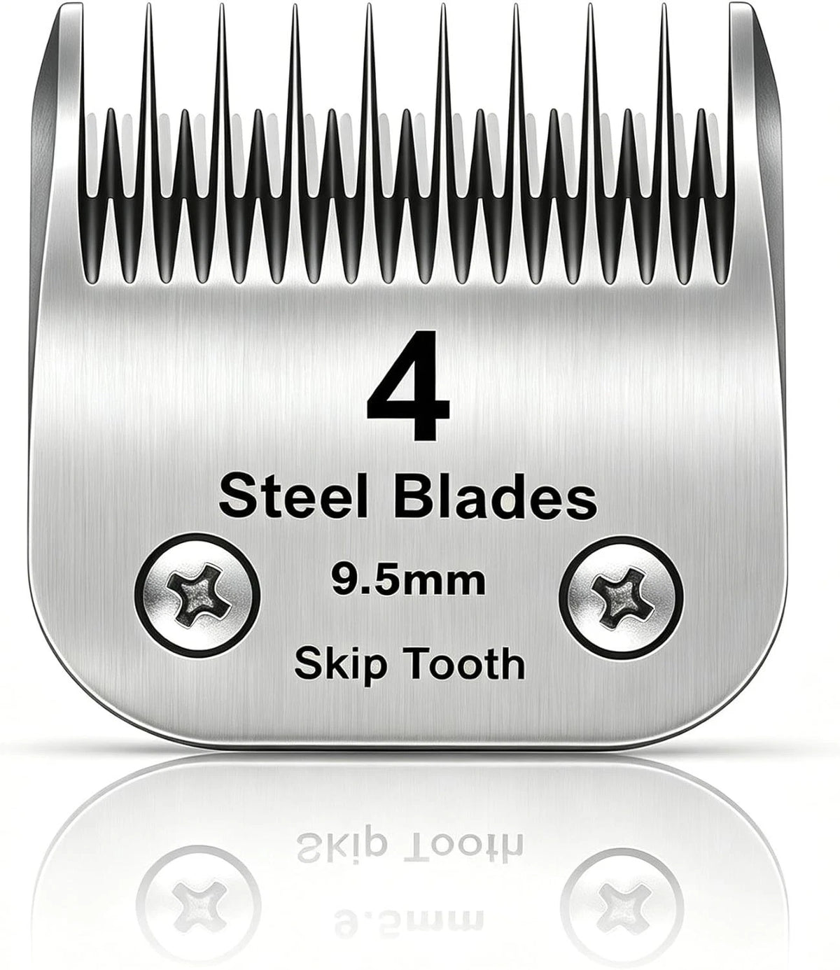 Dog Grooming Blades for Andis Oster A5 Wahl KM10 Clippers (10 7 5 4 Skip Tooth)