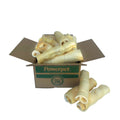 Powerpet: Beef Cheek Rolls 8-10" BULK Natural Dog Chews- Improve Dental Hygiene