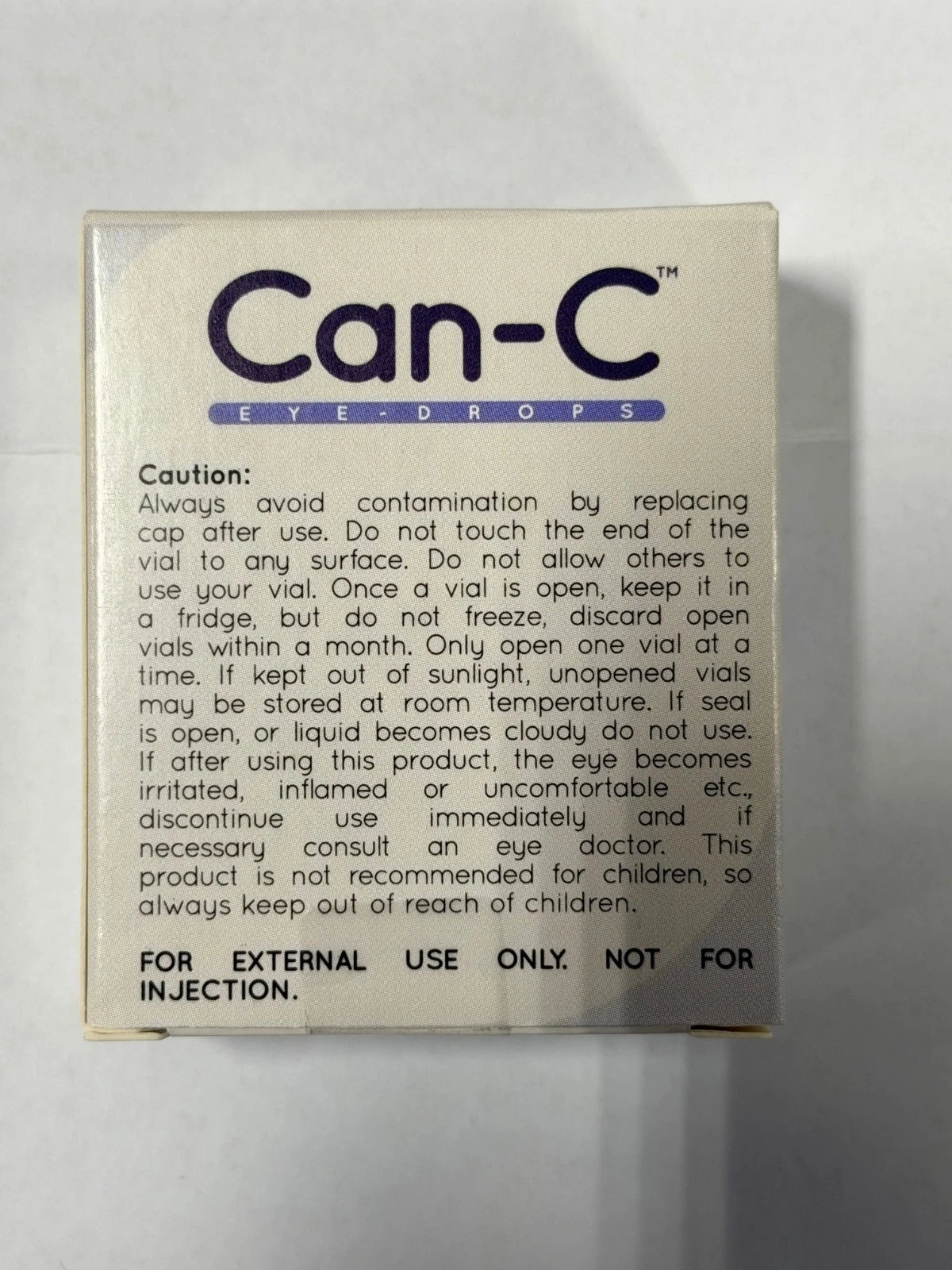 3 pack Can-C Eye Drops New and Latest products (EXP. Date : 10/2027)