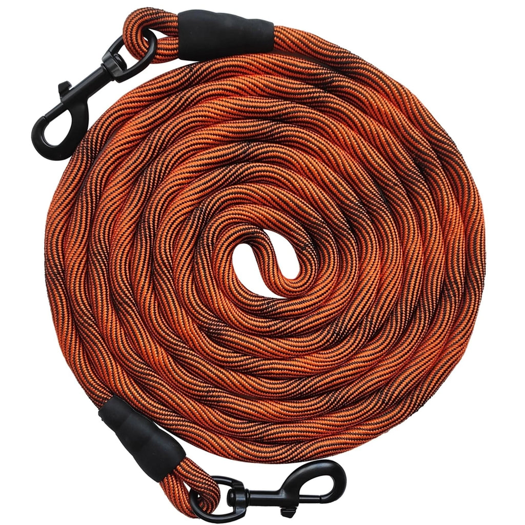 Heavy Duty Dog Tie Out Tether Long Training Leash Outdoor Yard Camp Rope Lead