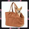 Dog Carrier Bag for Small Dogs Plush Soft Tote with Handles and Secure Clip