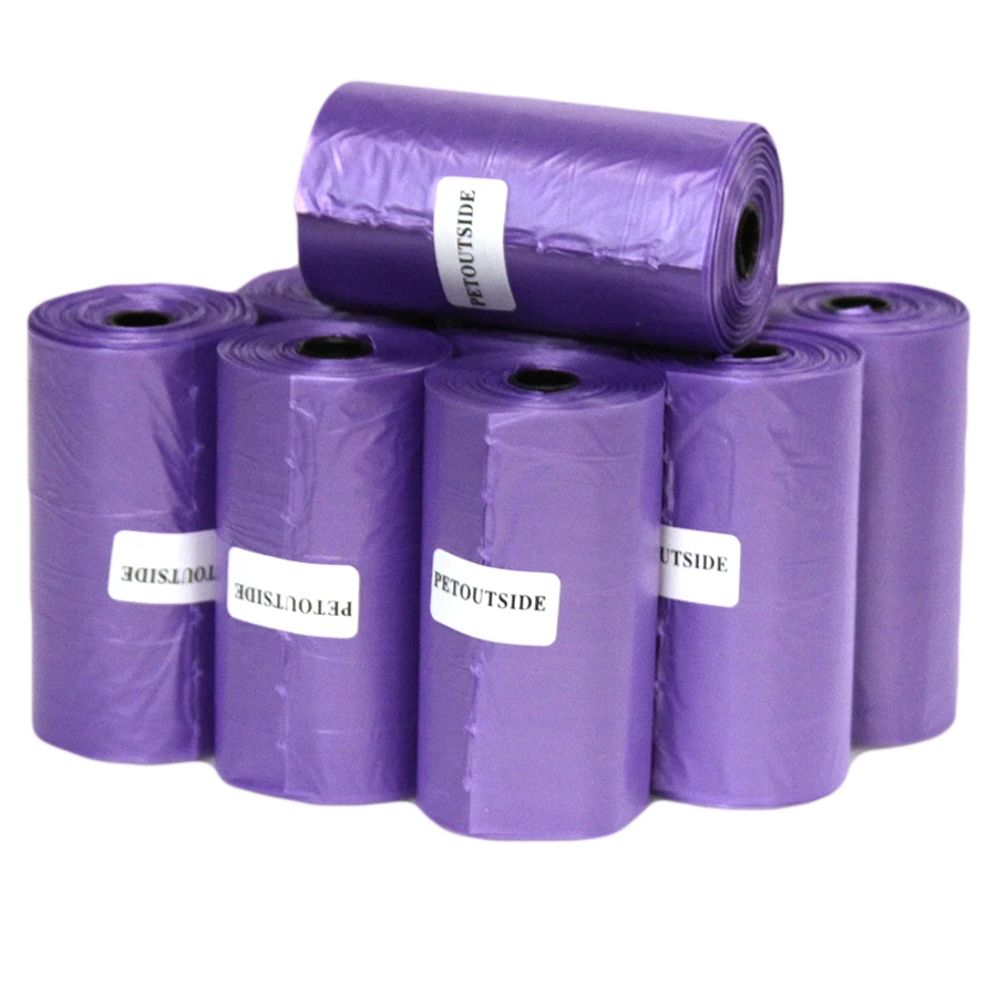 DOG PET WASTE POOP BAGS UNSCENTED REFILL ROLLS Pick Up Your Color & Quantity