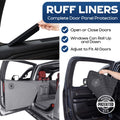 Ruff Liners XL Floor Cover Dog Seat Door Protector Full Size Crew Cab Truck Gray