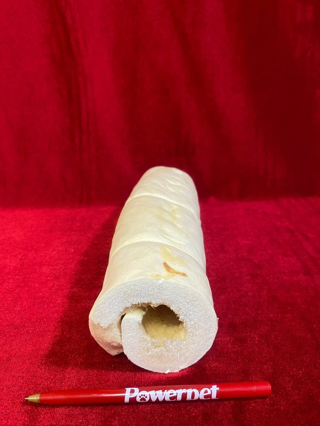 Powerpet: Beef Cheek Rolls 8-10" BULK Natural Dog Chews- Improve Dental Hygiene