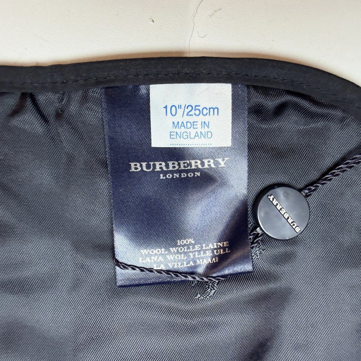 Burberry Nova Check Wool Beige Dog Jacket Dog Coat Dog Wear Size 10" 25cm Unused