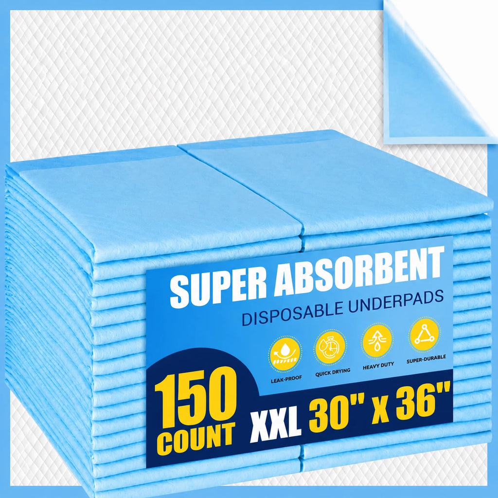 NIEDEO 30\*36inch Dog Pee Pads Super Absorbent Heavy Absorbency Pet Training