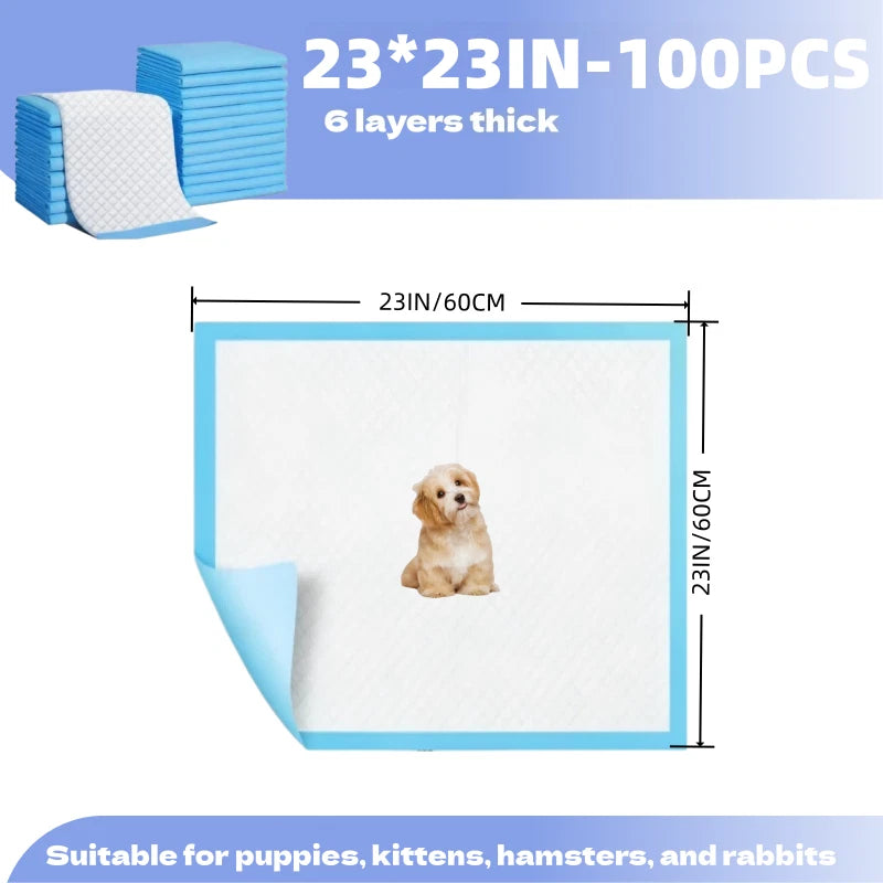 NIEDEO \[Super Absorbent Dog Pee Pads\] House Training Pads Perfect for Pet