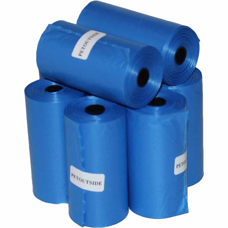 DOG PET WASTE POOP BAGS UNSCENTED REFILL ROLLS Pick Up Your Color & Quantity