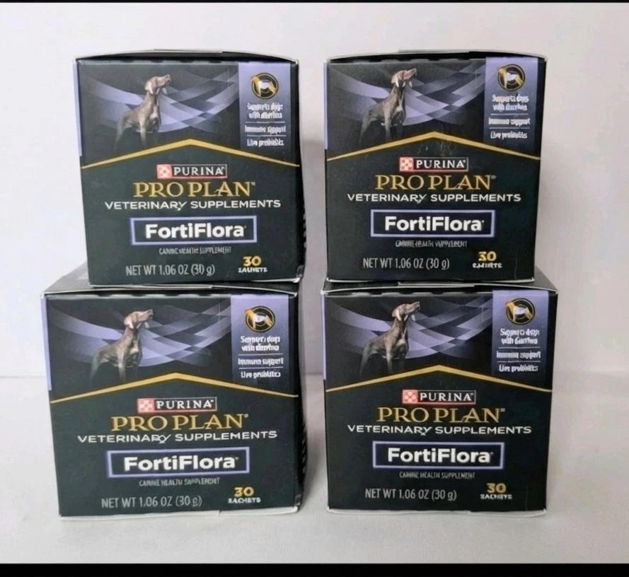 Purina Pro Plan FortiFlora Probiotic Supplements for Dogs Total (120) Exp 4/27