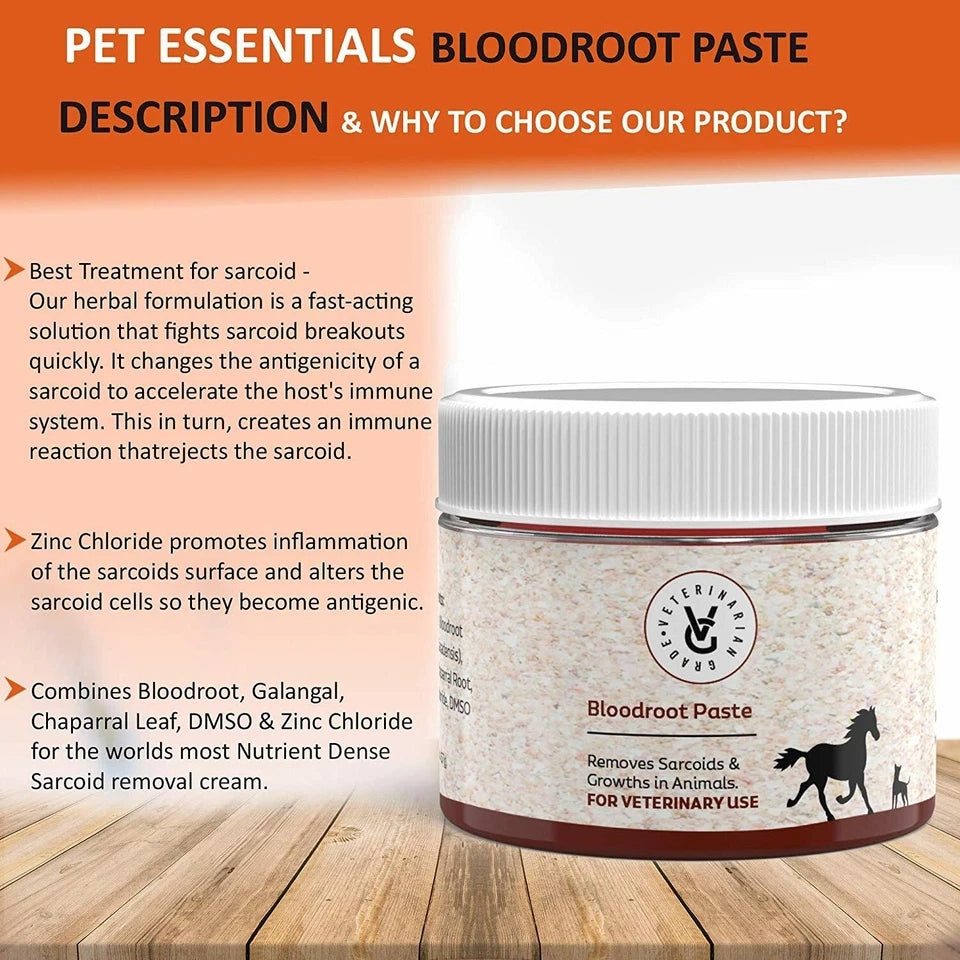 Bloodroot Paste ForSarcoid Herbal For The Removal of Sarcoidosis & Growths