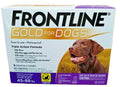 FRONTLINE Gold flea & tick for Dogs 45 - 88 lbs. 6 Doses New Sealed