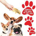 All Natural Beef Cow Ears DOG Treats in bulk Natural Flavor
