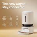 Petlibro 5L Dog and Cat Feeder with Granary Camera - White with