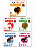 TickVector Natural Flea and Tick Prevention As Strong As Brvectors 88-123lbs
