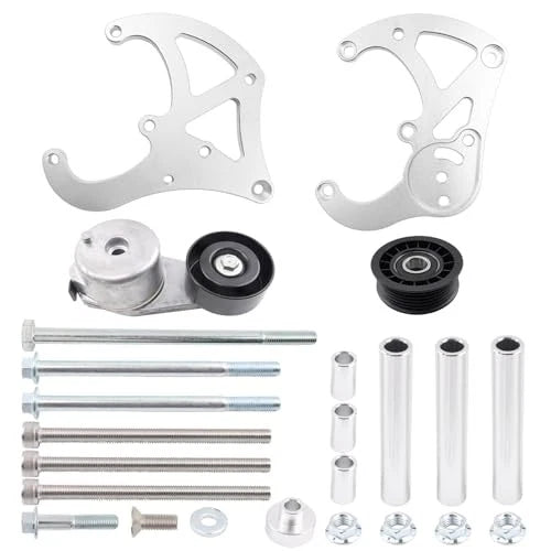 LS R4 AC Compressor Bracket Kit Compatible with Truck SUV LSX LS1 LS2 LS3 LS6